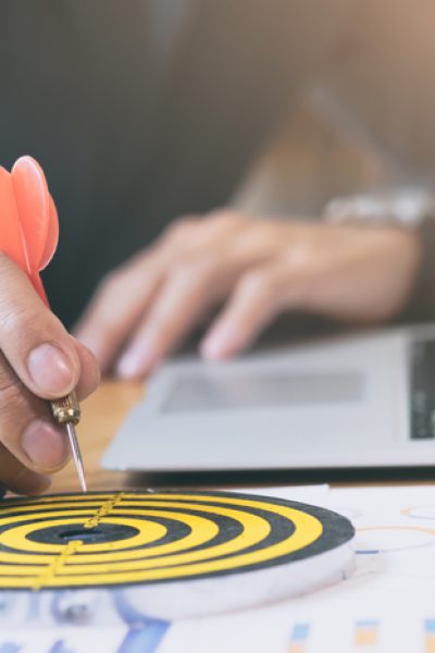 business strategy success target goals.